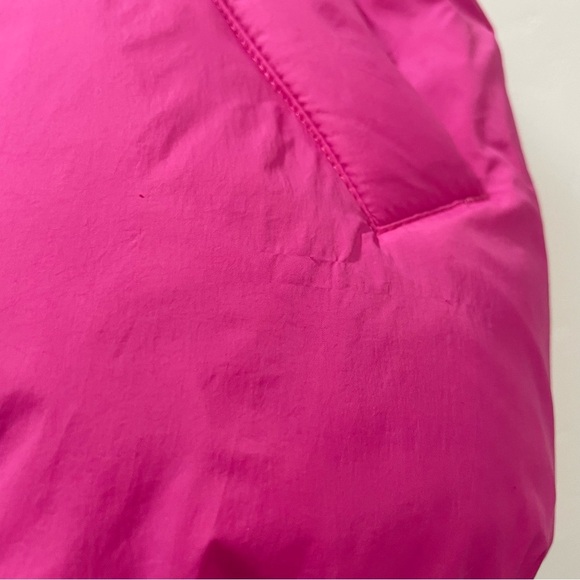 Beyond Yoga Pink Pillow Puffer Vest Women's Medium Duck Down Rare Sporty - Picture 16 of 16
